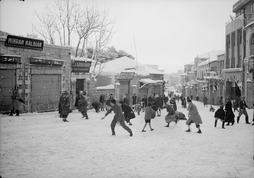 Иерусалим. Яффская улица. 1942